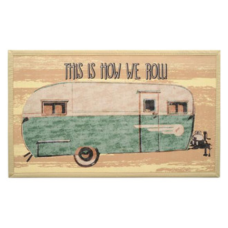 Kittrich® - "This Is How We Roll" 18" x 30" Rubber Door Mat