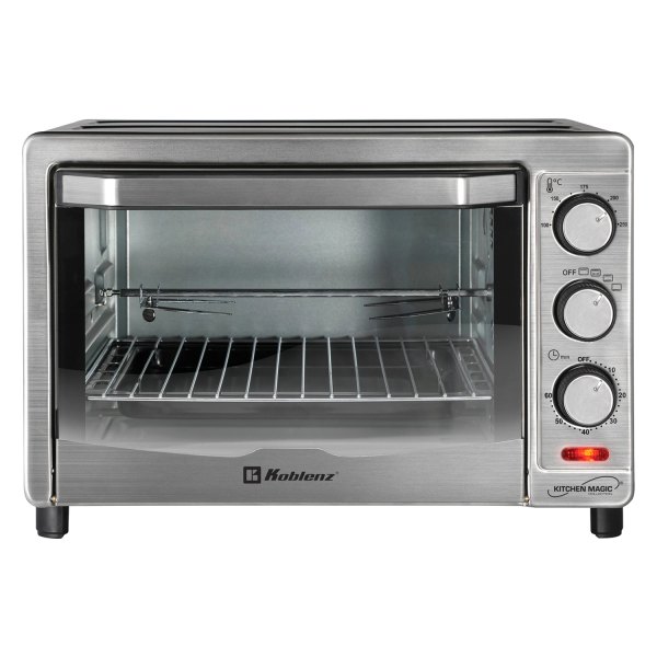 Koblenz® - 1500W Stainless Steel Convection Toaster Oven with Rotisserie