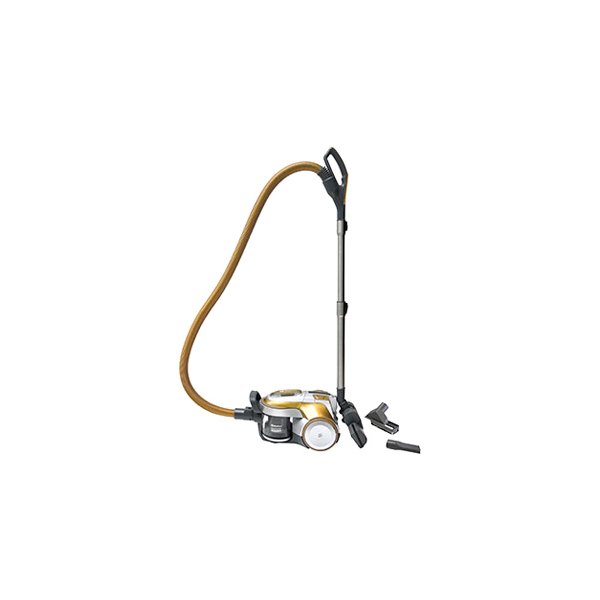 Koblenz® - Titanium II™ 1800W Gold/Gray Corded Canister Vacuum Cleaner