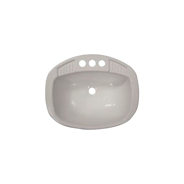 LaSalle Bristol® - Plastic White Poly Oval Lavatory Sink