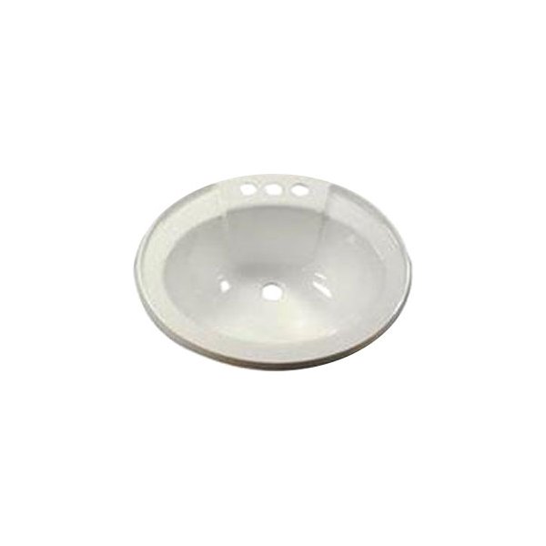 LaSalle Bristol® - Plastic Parchment Oval Lavatory Sink with Overflo