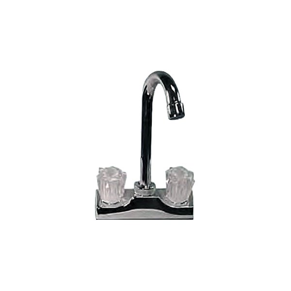 LaSalle Bristol® - Chrome Polished Plastic Bar Faucet with Clear Knobs