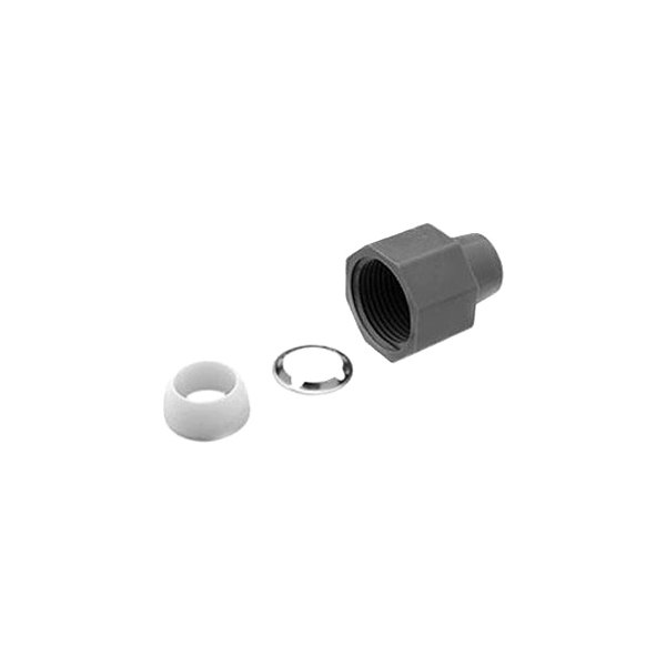 3/4" FPT Gray Plastic Compression Nut Fitting Nut