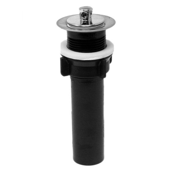 LaSalle Bristol® - Plastic Black Drain Tailpiece with Strainer and Pop-Up Stopper
