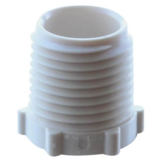 LaSalle Bristol® - 1/2" MPT Gray Plastic Male Threaded Test Plug