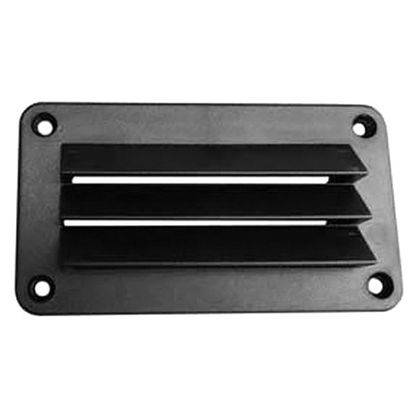 Leisure Time® - 3" x 5" Black ABS Plastic Side Vent