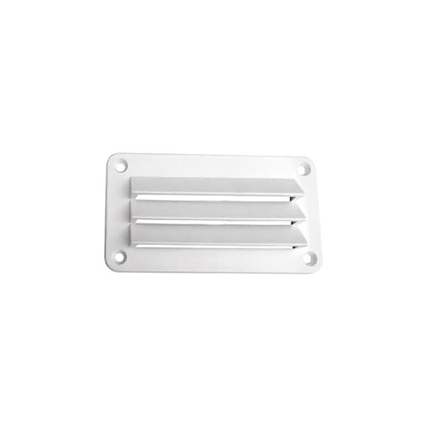 Leisure Time® - 3" x 5" White ABS Plastic Side Vent