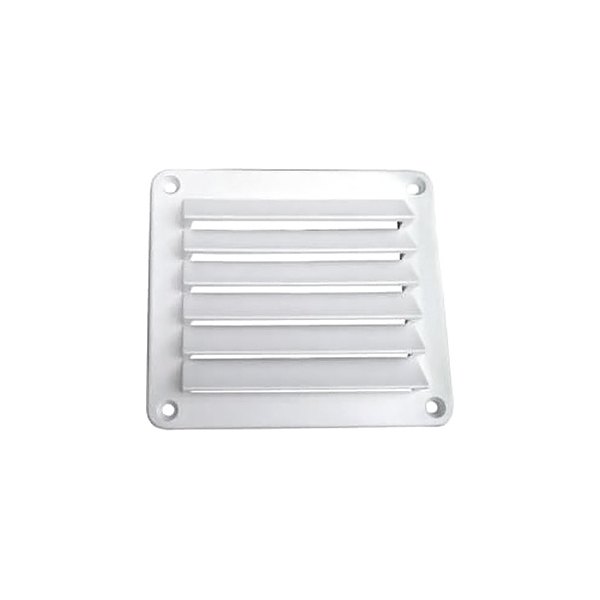 Leisure Time® - 5" x 5" White ABS Plastic Side Vent