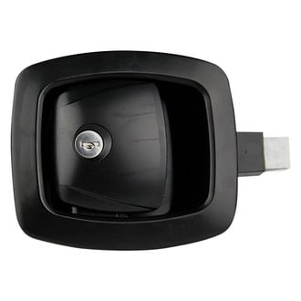 Lippert® - Black Paddle Handle Slam Latch