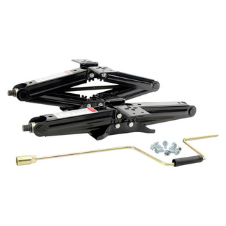 Lippert® - 24" 5000 lb Black Scissor Jacks