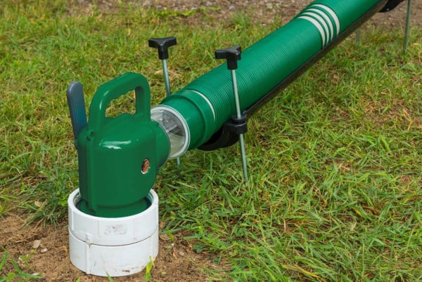 WEST. ウェッシャーツ 緑ver. Lippert® - Waste Master 20' Green Hose Kit with Cam Lock Connector