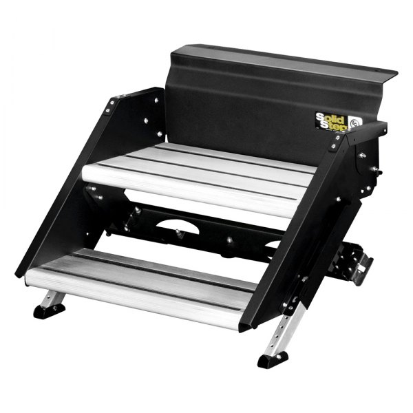 Lippert® 733931 Solidstep™ Premium Step Storage Manual Steel With
