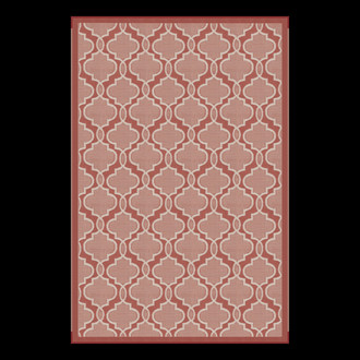 Lippert® - 8'W x 12'L Terracotta Polypropylene All Weather Patio Mat