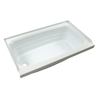 Lippert® - Plastic Rectangular Bath Tub with Left Hand Drain (40"L x 24"W)