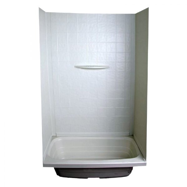 Lippert® - Parchment Plastic Surround Shower Wall