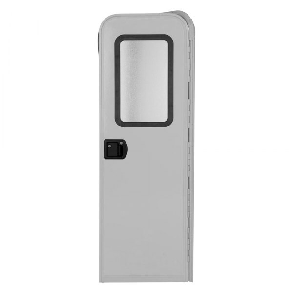 Lippert® - Polar White Smooth Oblong Motorized Entry Door