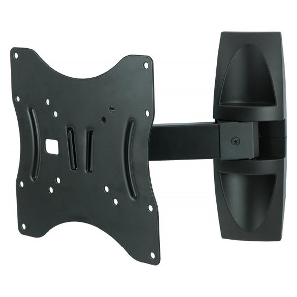 Majestic® - Black Heavy Duty Single Wall Swing ARM Lockable LED TV Wall Mount Bracket