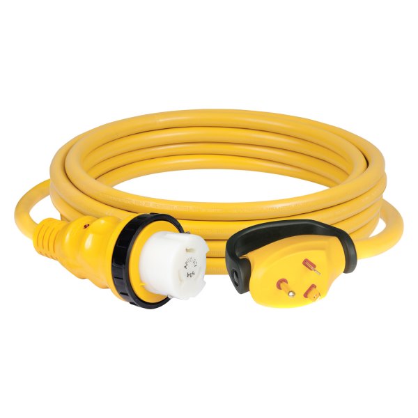 ParkPower® - 25' Extension Power Cord (50A Locking Male x 30A Straight Female)