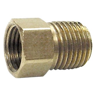 Marshall® - Brass LP Gas Adapter (1/4" Inverted Flare to 1/4" Male NPT)