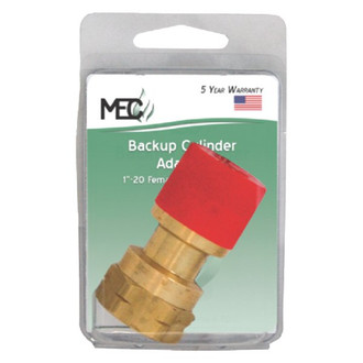 Marshall® - Brass LP Gas Camping Fitting (1"-20 Female Thread to Female POL)