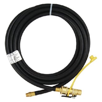 Marshall® - MER14T™ 144" Thermoplastic High Pressure Quick Disconnect Hose with Plastic Clamshell Packaging (1/4" Male Thread to 1/4" Female Quick Connect)