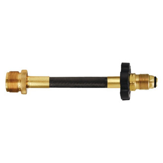 Marshall® - 407 Series 60" Thermoplastic LP Gas Hose (#60 Male Soft Nose POL to 1"-20 Male Swivel Thread)