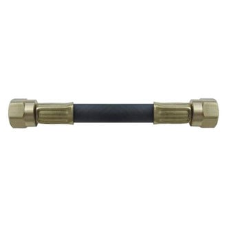 Marshall® - 613 Series Thermoplastic LP Gas Hose with Plastic Clamshell Packaging (3/8" Female Pipe Cylinder Thread to 3/8" Female Swivel Flare)