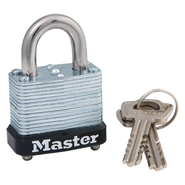 Master Lock® - Laminated Steel Warded Padlock