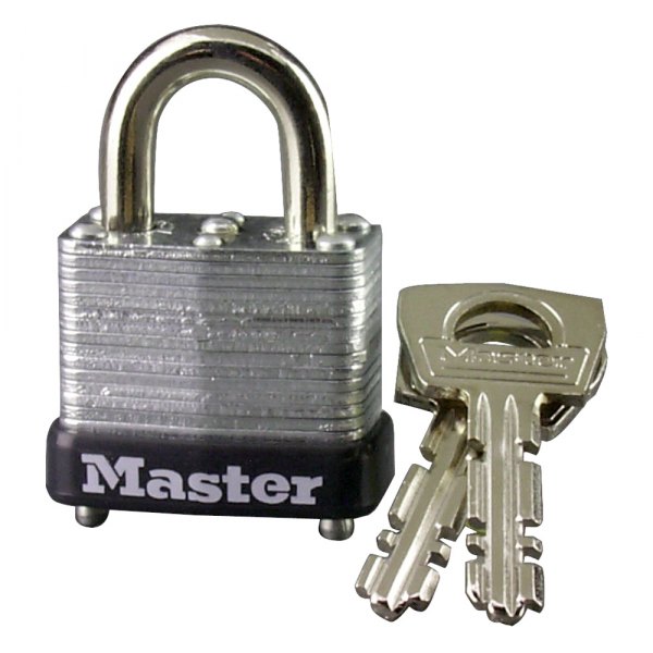 Master Lock® - Laminated Steel Warded Padlock