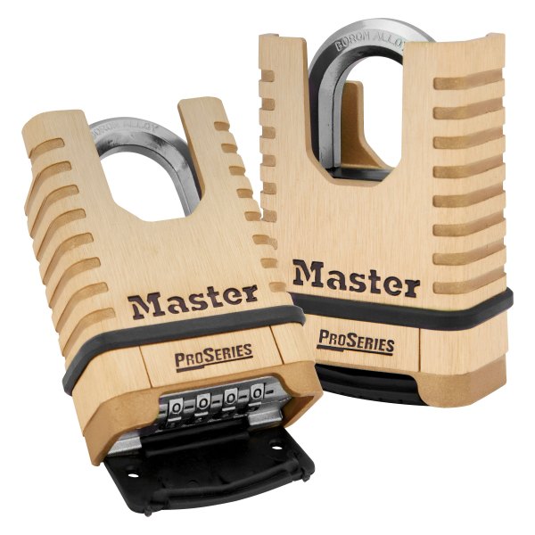 Master Lock® - ProSeries™ Shrouded Brass Resettable Combination Padlock