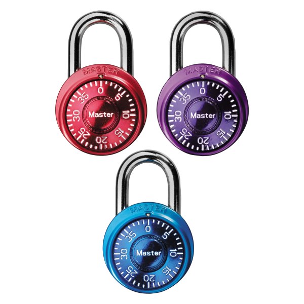 Master Lock® - Standard Dial Combination Padlocks