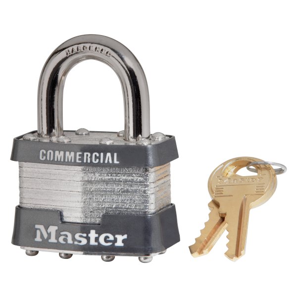 Master Lock® - Laminated Steel Pin Tumbler Padlock