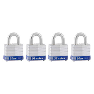 Master Lock® - Laminated Steel Pin Tumbler Padlocks