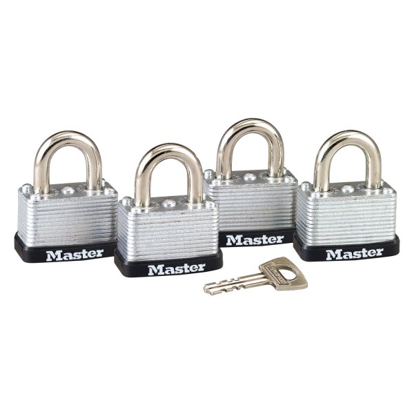 Master Lock® - Laminated Steel Warded Padlocks