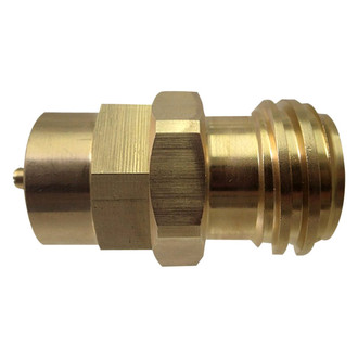 MB Sturgis® - Brass LP Gas Adapter Fitting (1"-20 Female Pipe Cylinder Thread)