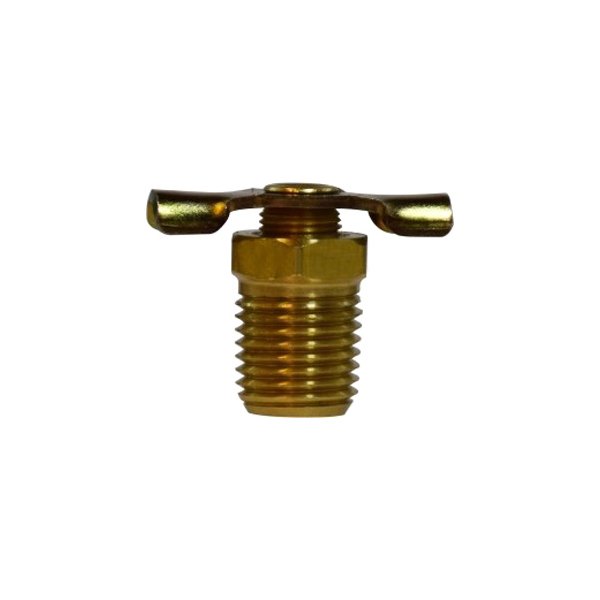 Midland Metal® 46075 1/4" NPT Brass Wing Nut Handle Internal Seat