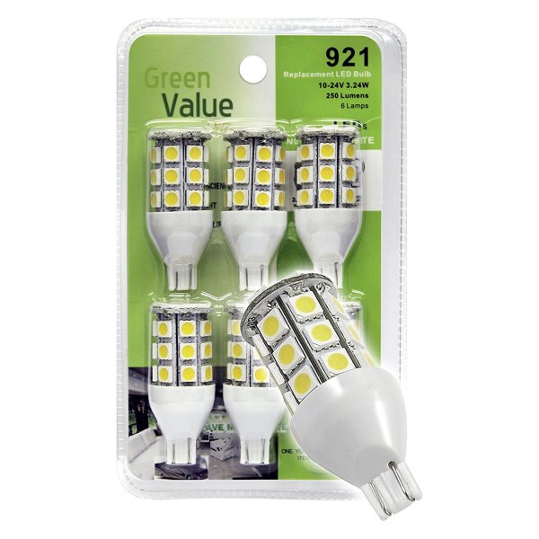 Green Value® - Wedge D.F. Base 250 lm 3.24W Cool White LED Bulbs (194)
