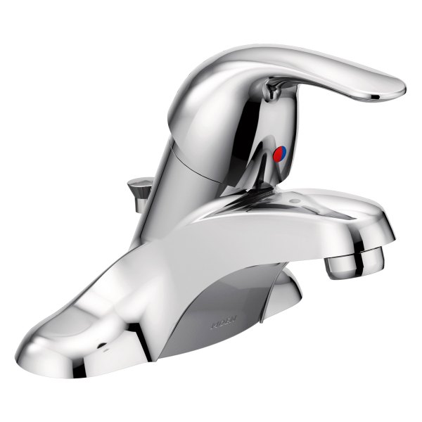 Moen® - Adler™ Chrome One-Handle Low Arc Bathroom Faucet