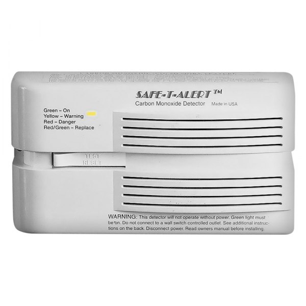 Safe-T-Alert® - 65 Series ™ 3.5"H White Surface Mount Propane/LP Gas Alarm