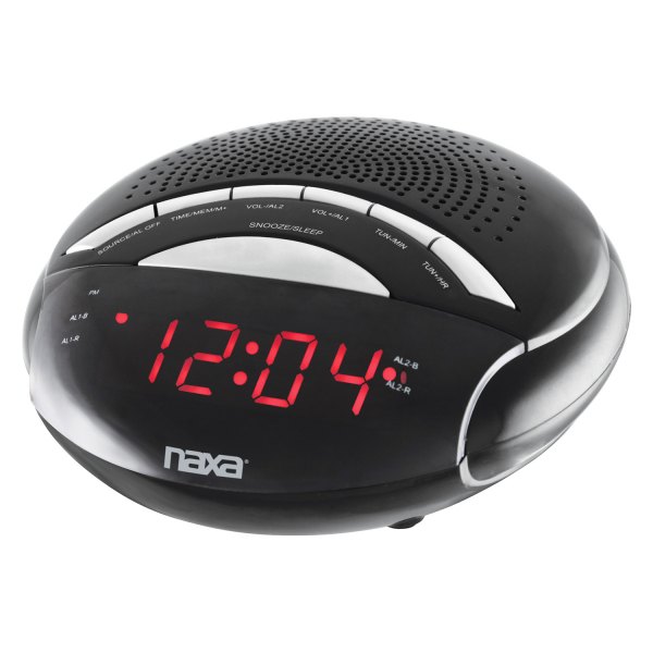 Naxa® - Digital Alarm Clock with AM/FM Radio