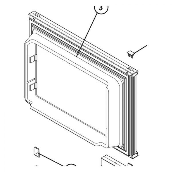 Norcold® - Refrigerator Panel Door Liner