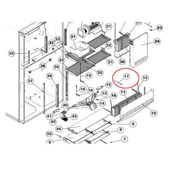 Norcold Thermistor Assembly 629409 (fits the 2118 models) - RV Fridge Guys