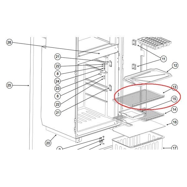 norcold refrigerator de0061r