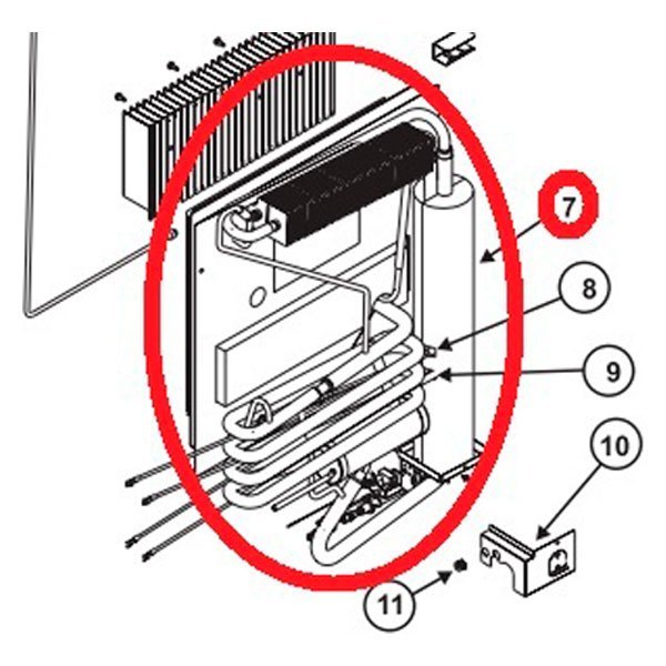 Norcold cooling deals unit