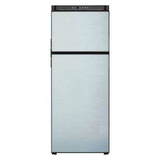 Norcold® N10DCSSR - Polar™ 10 cu ft Stainless Steel Right Hand AC/DC Built-In Double Door RV Refrigerator & Freezer