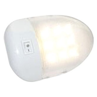 Optronics® - RVILL33 Series Oblong 460 lm Surface Mount LED Single Bulb Overhead Light with Switch (6.4"L x 4.2"W x 1.8"D)