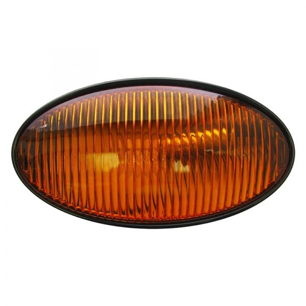 Optronics® - RVPL5 Series Black Amber Incandescent Porch Light