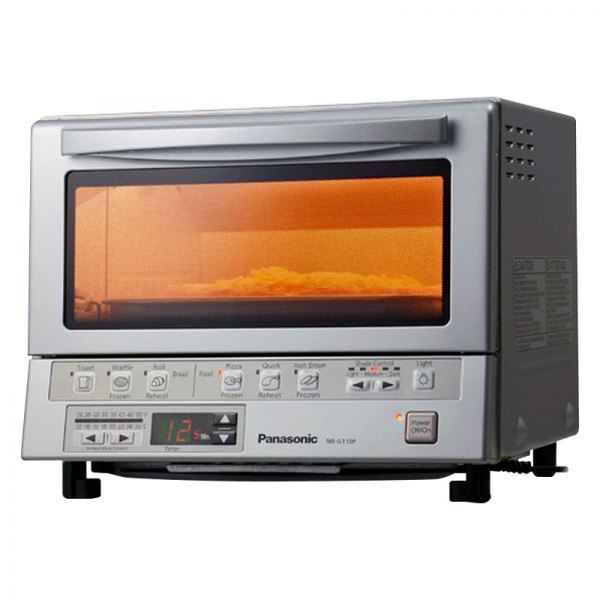 Panasonic® NB-G110P - FlashXpress™ 4-Slice Silver 1300W Toaster Oven