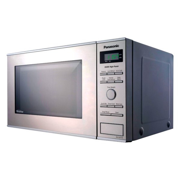 Panasonic Nn Sd372sr 0 8 Cu Ft 950w Gray Countertop Microwave