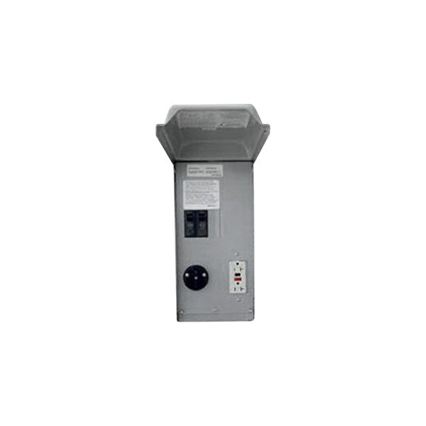 Parallax® - 30A Straight x 20A Straight Power Box with Circuit Breaker and Ground Fault Protection